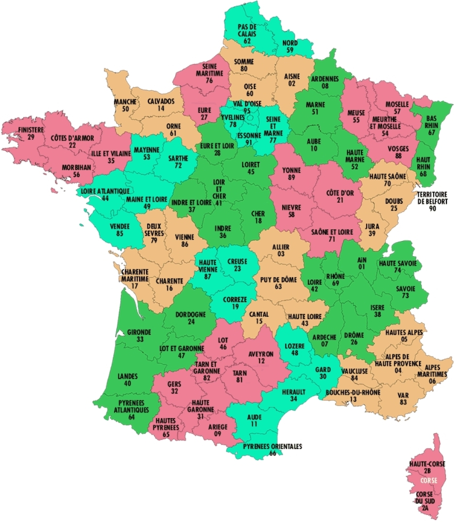 LES DÉPARTEMENTS FRANÇAIS II LES DÉPARTEMENTS FRANÇAIS II
